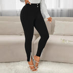 Elegant slim-fit women's commuter pants by Nova Mart, shown in a tailored design with clean lines and comfortable fit.