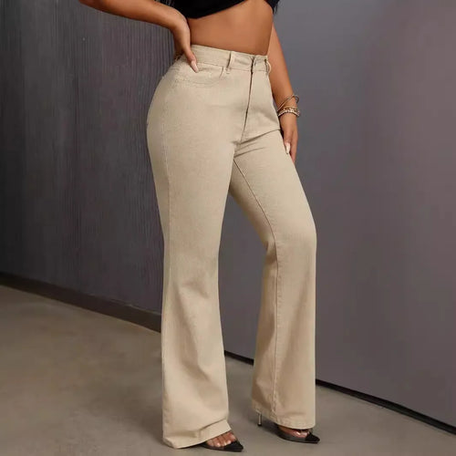 Women's Floor-Sweeping Wide Leg Pull-On – Dramatic Length