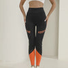 Women’s printed casual yoga fitness pants by Nova Mart featuring colorful activewear with a comfortable fit and stylish design.