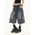 Women's relaxed-fit straight-leg pants with multiple pockets by Nova Mart, showing a comfortable and casual style.