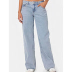Women’s wide-leg casual linen pants by Nova Mart, featuring lightweight, flowy fabric and a relaxed fit for comfortable everyday wear.