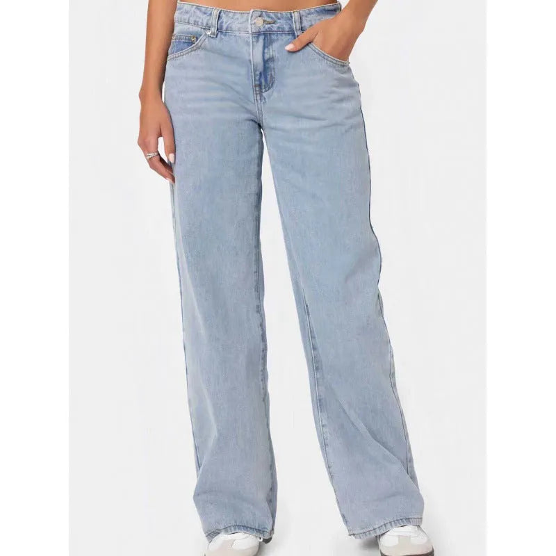 Women’s wide-leg casual linen pants by Nova Mart, featuring lightweight, flowy fabric and a relaxed fit for comfortable everyday wear.