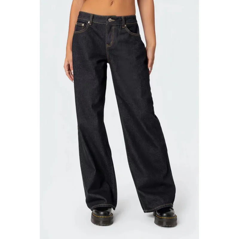 Women's wide-leg casual linen pants by Nova Mart, showing relaxed fit and lightweight fabric in neutral color.
