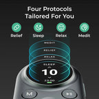 ZenoWell Luna Vagus Nerve Stimulator, a wellness device by Nova Mart, designed for sleep and calm, shown in the product image.